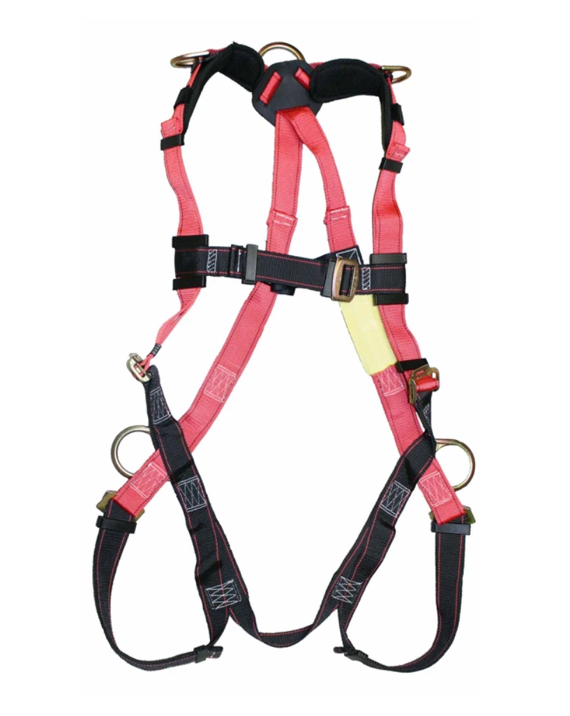 Safety Direct Parachute Style Full Body Harness (CSA) Grommet Legs, Quick Connect Chest
