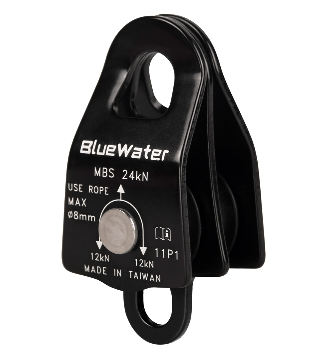 BlueWater Ropes Double Pulley with Becket