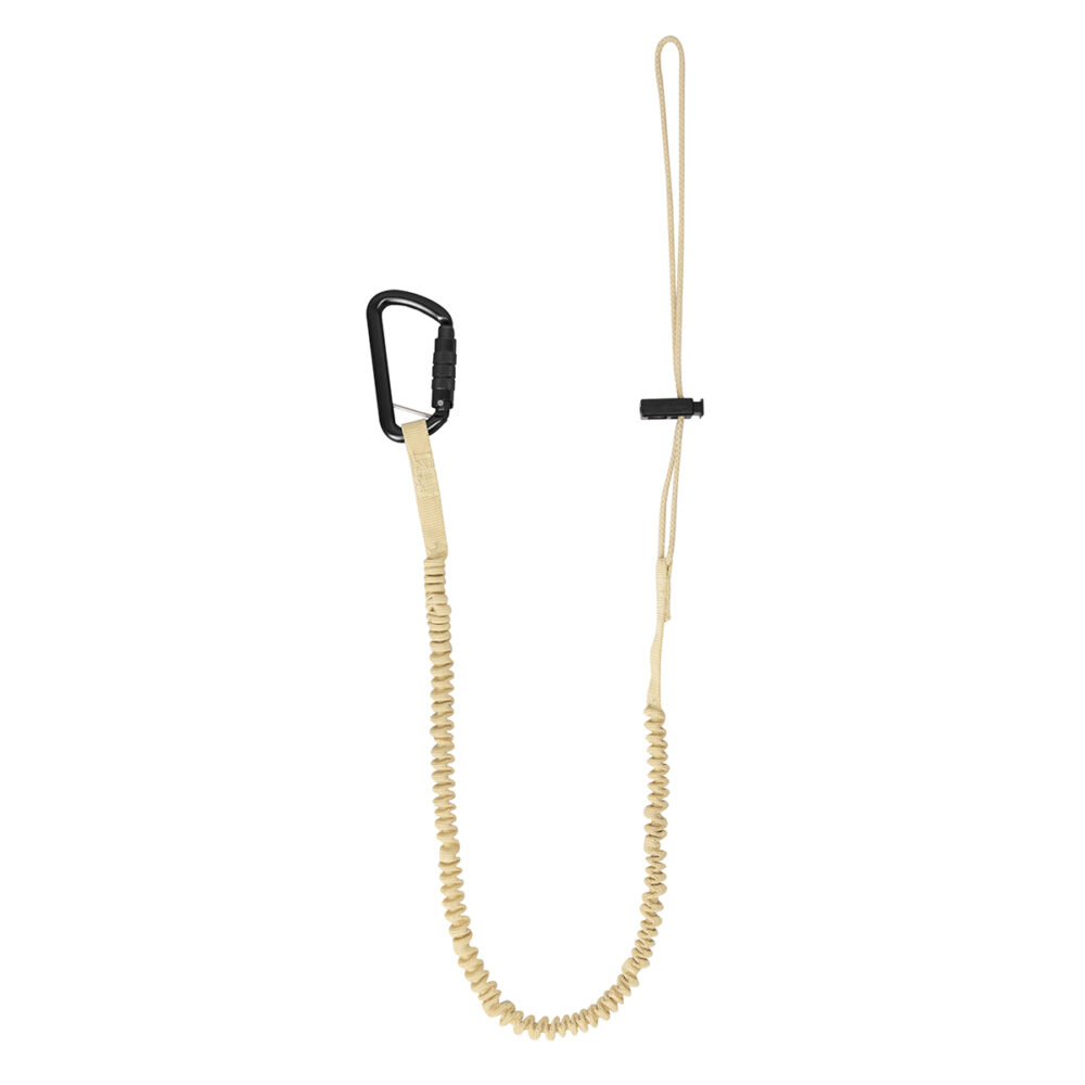 Safewaze 5 lb. Arc Flash Elasticated Tool Tether: Carabiner, Cinch
